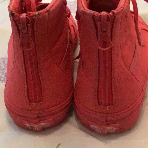 Girls Vans High Top Sneakers - Picture 3 of 5